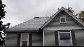 Before, During and After Metal Roof,Siding,Shke,Gutters,Fascia,Wraps, Gutter Guards & Trim in Whitewater, WI (7)